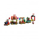 Photo Le train en fete Lego Disney Run Market Réunion