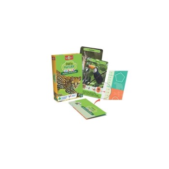 Contenu du coffret Défis nature junior - Mysteres de la jungle Run market Réunion