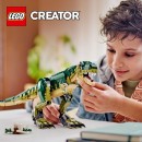 Visuel Le T-Rex Lego Creator Réunion
