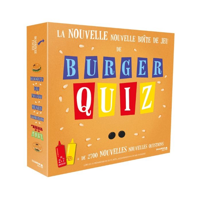 Coffret Burger quiz